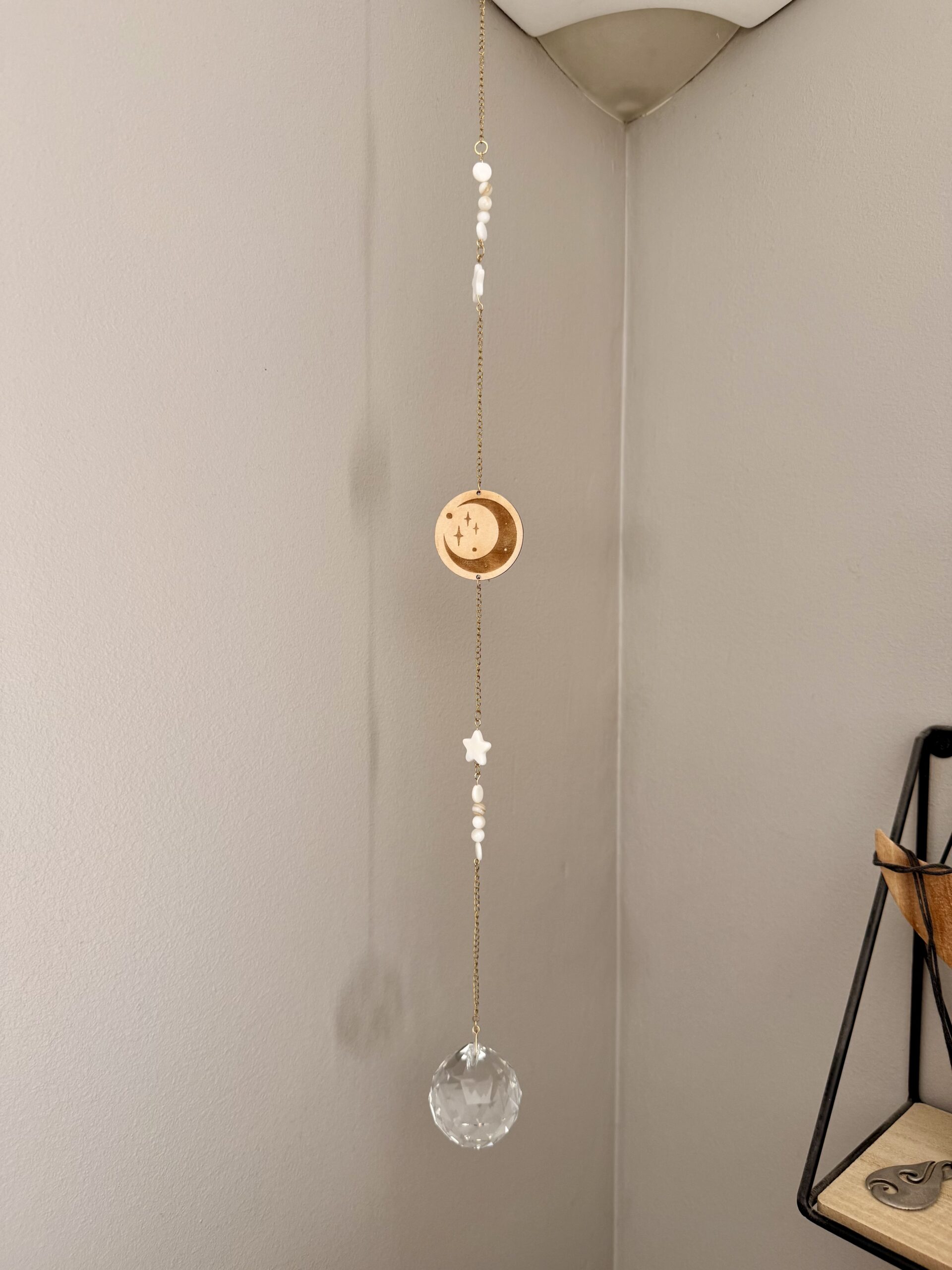 Attrape Soleil perles et décoration en bois